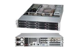 Supermicro Case 2U 12x3.5inch Hot Swap SAS/SATA 80PLUS Platinum 920W RPS EATX Black[CSE-826BA-R920W