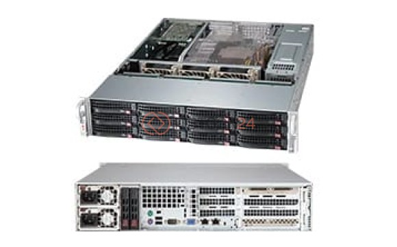 Supermicro Case 2U 12x3.5inch Hotswap SAS/SATA 920W Rundant 80PLUS PLATINUM ATX R[CSE-826BE16-R920U