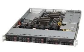 Supermicro Case Cse-113TQ-R700WB 1U 8X2.5 inch SAS SATA Bay 4FAN 700W Black RTL [CSE-113TQ-R700WB]