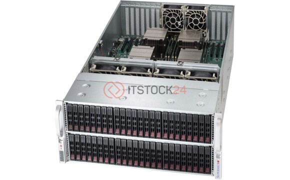 Supermicro Case Cse-418E16-R1K62B2 4U 1620W 48X2.5 SAS SATA Fans Retail [CSE-418E16-R1K62B2]