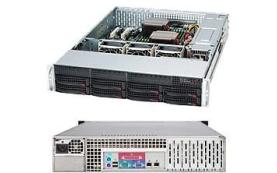 Supermicro 825TQ-560LPB Chassis - Rack-mountable - Black [CSE-825TQ-560LPB]