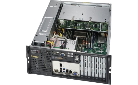 Supermicro Chassis 2U DP 17.7 Deep Black-3X SAS/SATA 7XLP 1+1 700W [CSE-823MTQ-R700LPB]