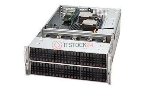 Supermicro Chassis 4U EATX 72X 2.5 SAS2-2x Expandr Uio 1400W 1+1 [CSE-417E26-R1400UB]