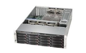 Supermicro 836E16-R500B 3U 16BAY 3.5IN 500W REDUNDANT POWER SUPPLY SAS 6GB/S EXP 7S[CSE-836E16-R500