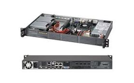 Supermicro Cse-504-203B Mini 1U 9.8 Depth 200W 80+ 1X3.5 inch [CSE-504-203B]