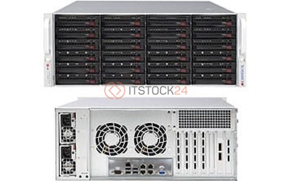 Supermicro 4U Sandy Bridge Storage System 24 HD LSI2308 RAID [SSG-6047R-E1R24L]