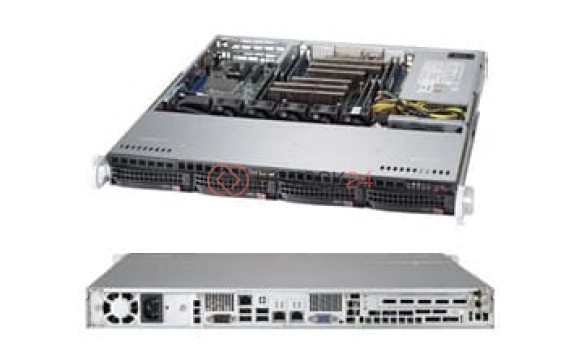 Supermicro Custom 1U Server for Tig [SYS6017RMTLFST01]