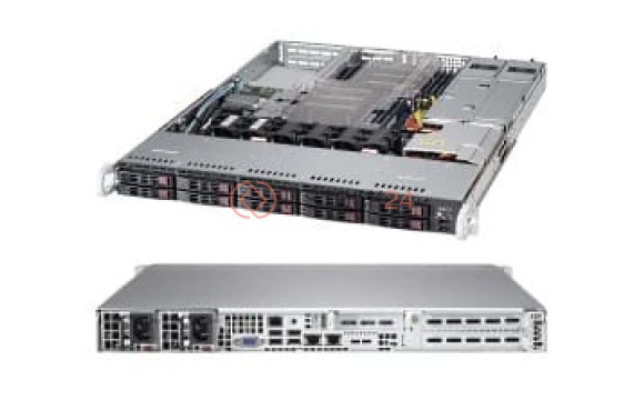 Supermicro 1U RM BB E5-2600 1866MHZ 10X SAS/SATA 2.5IN 700W/750W RPS [SYS-1027R-WC1R]