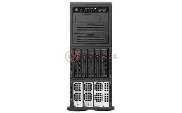 Supermicro BBNS Tower/4U MP 7500 512GB-DDR3 5XSAS2 IPMI 1400W1+1 [SYS-8046B-6RF]