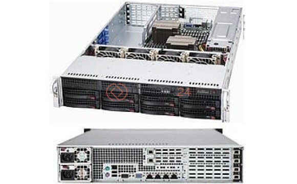 Supermicro Case 2U 12x3.5inch Hot-Swap SAS/ SATA 3x80mm 920W E-ATX Retail [CSE-826BE26-R920UB]