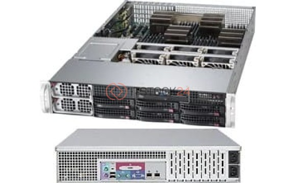 Supermicro 2042G-TRF Barebone System - 2U Rack-mountable - AMD - Socket G34 LGA-1944 [AS-2042G-TRF]