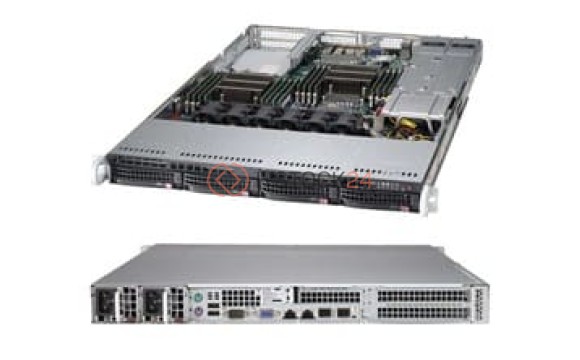 Supermicro Custom 1U Server for Securetek Dropship [SYS6017R72RFTPST01]