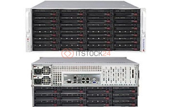 Supermicro 4U Xeon 36X3.5 inch SAS E5-2600 PCIE Retail [SSG-6047R-E1R36N]