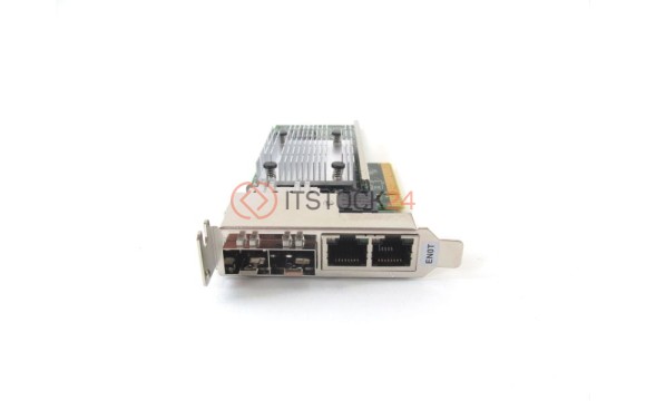 00E2720 Сетевая карта IBM 4-PORT 2-10GB 2-1GBE COPPER SFP+RJ45 ADAPTER LP