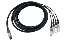 QSFP-40G-4xSFP+DAC-3 Модуль 40G QSFP-40G-&gt4xSFP+ DAC, дальность до 3м