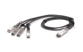 QSFP-40G-4xSFP+DAC-1 Модуль 40G QSFP-40G-&gt4xSFP+ DAC, дальность до 1м