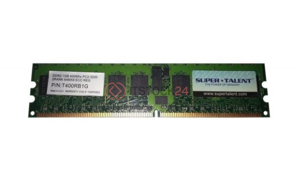 Оперативная память SuperTalent T400RB1G DDRII 1024Mb