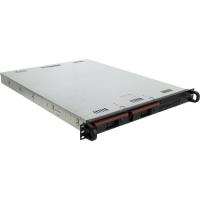 Supermicro 1U SC811LT-260 Chassis (B = Black) - Rack-mountable - Black - 1U - 4 x Bay[CSE-811LT-260