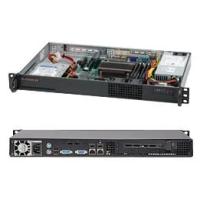 Supermicro SuperChasis SC510L-200B System Cabinet - Rack-mountable - Black - 1U - 1 x [CSE-510L-200