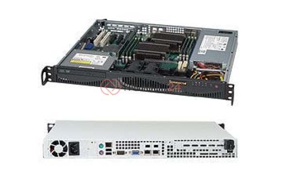 Supermicro 350W High-Efficiency Power Supply Gold Level (80 Plus), 2x 3.5 Internal Dri[CSE-512F-350