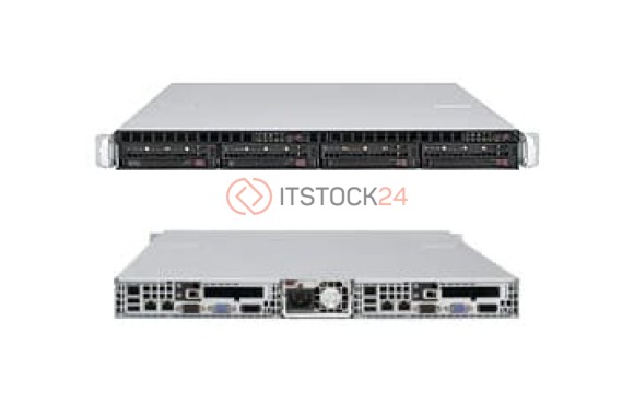 Supermicro A+ Server 1022TC-TF Barebone System - 1U Rack-mountable - AMD SR5670 Chipse[AS -1022TC-T