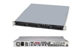 Supermicro 1U RM BB BLACK LGA1155 1600MHZ 6XBAY 350W 3YR PART LABOR/CROSS SHP [SYS-5017C-MTF-EW2]