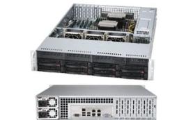 Supermicro 2U RM BB BLACK XEON-DP 1600MHZ 8BAY 740W RPS W/3YR PRT/LABOR/CROSS [SYS-6027R-TRF-EW2]