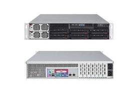 Supermicro BBNS 2U Quad 7300/7200-192GB 6x SAS 1200W R Black [SYS-8025C-3RB]
