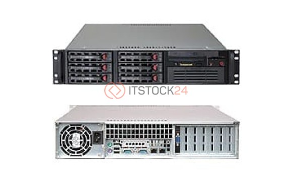 Supermicro BBNS 2U X58 Up I7 24GB-DDR3 IPMI2.0 6XSATA 400W [SYS-5026T-TB]