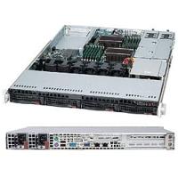 Supermicro Case 1U 500W 80PLUS 4x3.5inch Hot Swap SAS/SATA Black Retail [CSE-815TQ-R500UB]