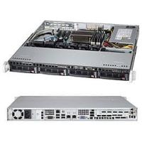 Supermicro Case Cse-813MTQ-350CB 1U 350W 4X3.5SAS SATA Bay 12500RPM Retail [CSE-813MTQ-350CB]