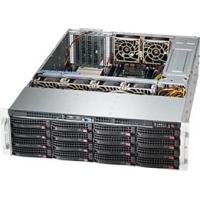Supermicro SC836BHE26-R1K28B 3U 16BAY BLACK 1280W RPS CHASSIS [CSE-836BHE26-R1K28B]