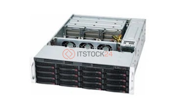 Supermicro SuperChassis 837E26-RJBOD1 Rackmount Enclosure - Rack-mountable - Black[CSE-837E26-RJBOD