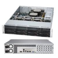 Supermicro 2U RM BB BLACK XEON-DP 1600MHZ 8BAY 740W RPS W/3YR PRT/LABR/CROSS [SYS-6027R-72RFT-EW2]