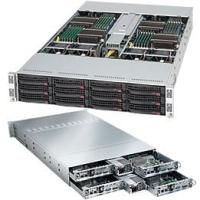 Supermicro SuperChassis SC827H-R1200B Rackmount Enclosure - 2U - Rack-mountable - 12[CSE-827H-R1200 Supermicro SuperChassis SC827H-R1200B Rackmount Enclosure - 2U - Rack-mountable - 12[CSE-827H-R1200