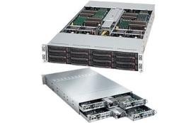 Supermicro SuperChassis SC827H-R1200B Rackmount Enclosure - 2U - Rack-mountable - 12[CSE-827H-R1200