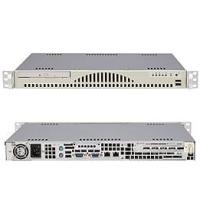 Supermicro SC512LF-260B Chassis - Rack-mountable - Black [CSE-512LF-260B]