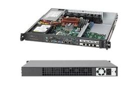 Supermicro SC515-280UB Chassis - Rack-mountable - Black [CSE-515-280UB]