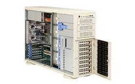 Supermicro SC743TQ-650B Chassis - Rack-mountable - Black [CSE-743TQ-650B]