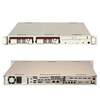 Supermicro SC811T-260 Chassis - Rack-mountable - Black [CSE-811T-260B]