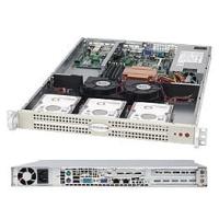 Supermicro SC812L-280UB Chassis - Rack-mountable - Black [CSE-812L-280UB]