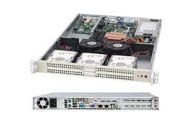 Supermicro SC812L-280UB Chassis - Rack-mountable - Black [CSE-812L-280UB]