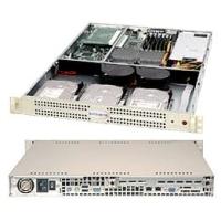 Supermicro SC812L-520B Chassis - Rack-mountable - Black [CSE-812L-520B]