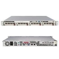 Supermicro SC813MFT-300C Chassis - 1U - Rack-mountable - 5 Bays - 300W - Beige [CSE-813MFT-300C]