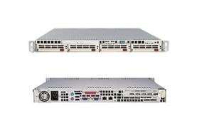 Supermicro SC813MFT-300C Chassis - 1U - Rack-mountable - 5 Bays - 300W - Beige [CSE-813MFT-300C]