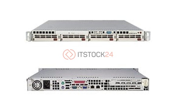 Supermicro SC813MS-300C Chassis - Rack-mountable - Beige [CSE-813MS-300C]