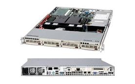 Supermicro SC813TQ+-500B Chassis - Rack-mountable - Black [CSE-813TQ+-500B]