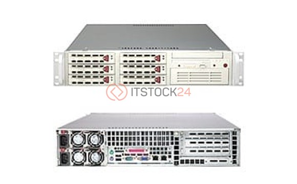 Supermicro SC822R-400RC Chassis - Rack-mountable - Black [CSE-822R-400RCB]