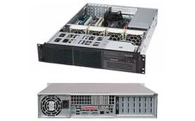 Supermicro SC822i-400LPB Chassis - Rack-mountable - Black [CSE-822I-400LPB]