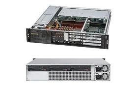 Supermicro SC823MTQ-R700UB Chassis - 2U - Rack-mountable - 3 Bays - 700W - Black [CSE-823MTQ-R700UB